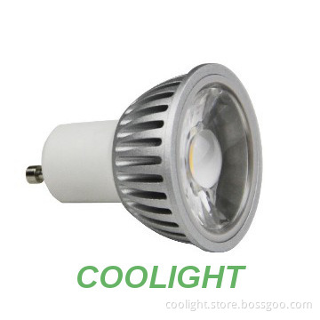 6W GU10 COB spotlamp with isoated driver